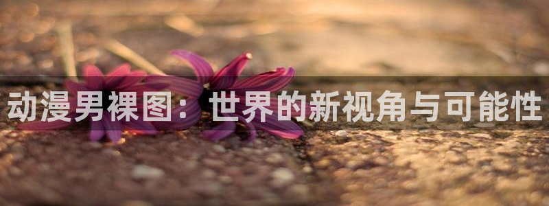 51动漫永久：动漫男裸图：世界的新视角与可能性